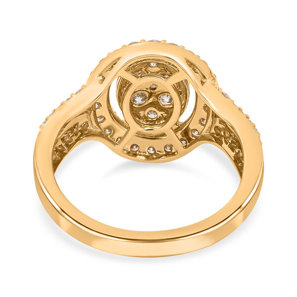 New York Kollektion - Nat&uuml;rlicher gelber Diamant VS-SI Ring, 585 Gold (Gr&ouml;&szlig;e 17.00) ca. 1.00 ct image number 2