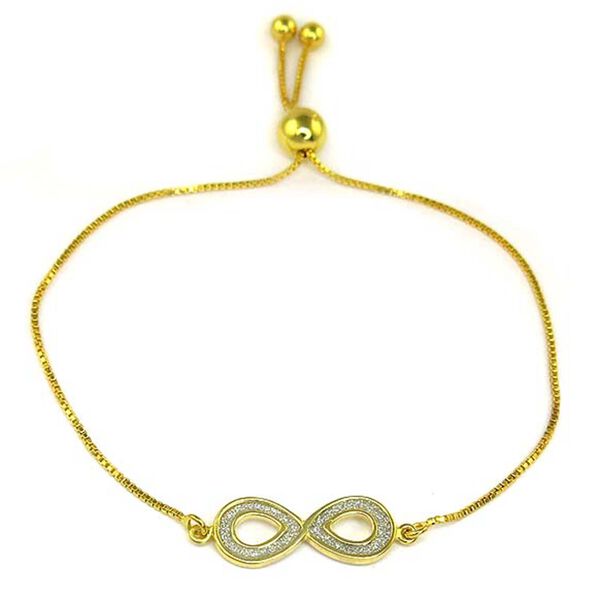 Flexibles Infinity-Armband, 23 cm