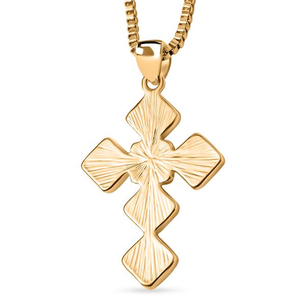 Grauer Kristall, Weißer Kristall Halskette ca. 60 cm, goldfarben image number 4