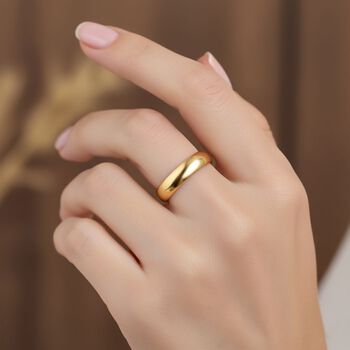 Bandring in 375 Gold, 1,41 Gramm