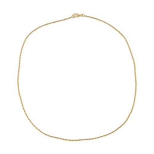 Singapurkette in 999 Gelbgold, 45cm image number 0