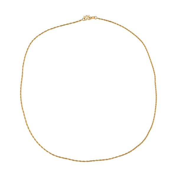 Singapurkette in 999 Gelbgold, 45cm image number 0