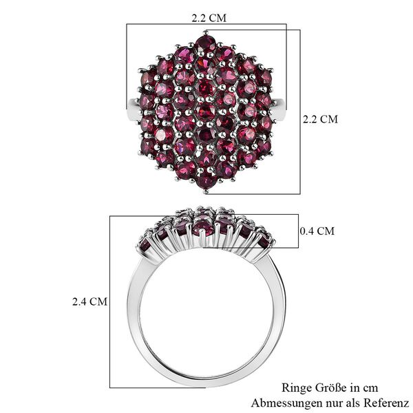 Rhodolith Granat Ring - 4,48 ct. image number 7