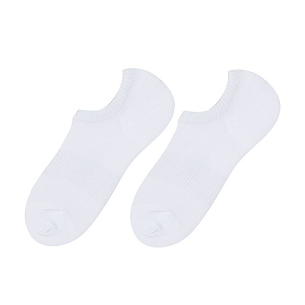 4er Set - Bambussocken mit Silikonferse, 26-30cm, 41-47, Wei&szlig; image number 2