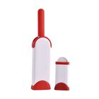 2er-Set Fusselrolle, 32x8x5 cm + 13x6x3 cm, Dunkelrot