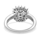 Diamant-Ring, 925 Silber platiniert  ca. 0,50 ct image number 5
