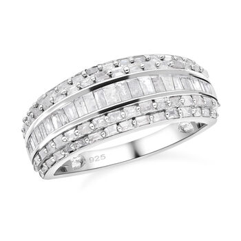 Wei&szlig;er Diamant-Ring - 1 ct.