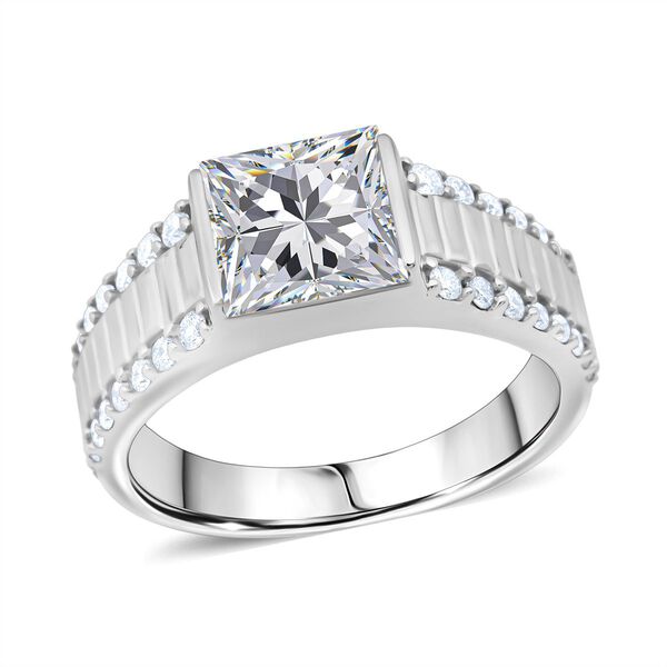 Moissanit Ring - 2,22 ct. image number 3