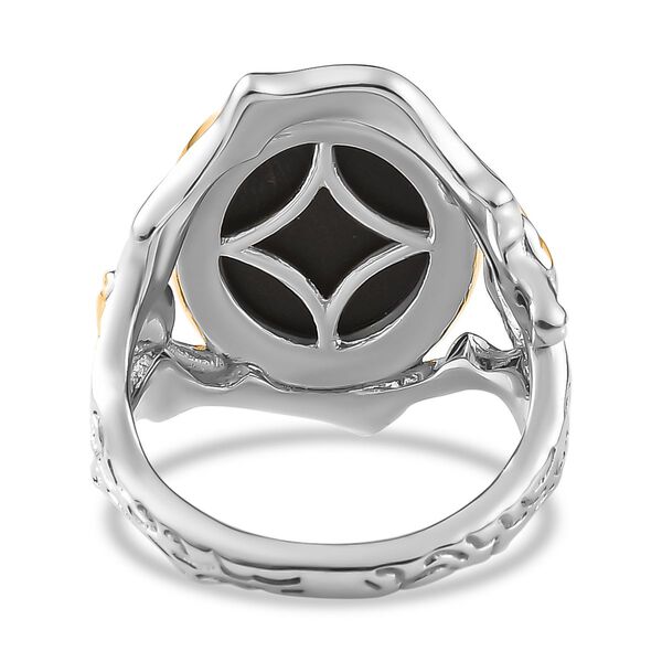 Boulder Opal Triplett Ring - 4,79 ct. image number 9