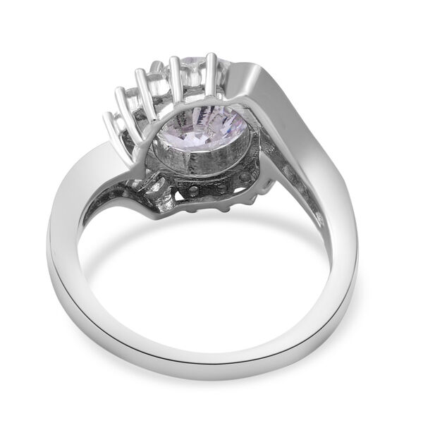 LUSTRO STELLA - weißer Zirkonia-Ring - 5,05 ct. image number 5