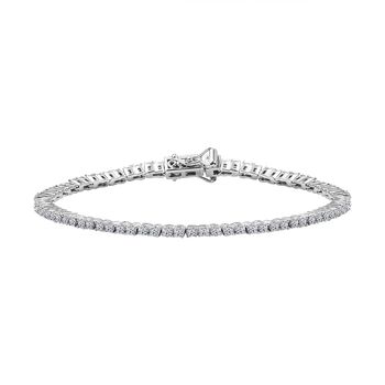 LUXURIANT DIAMOND - Lab Grown Diamant SI-GH Armband ca. 19 cm 925 Silber rhodiniert ca. 2.00 ct