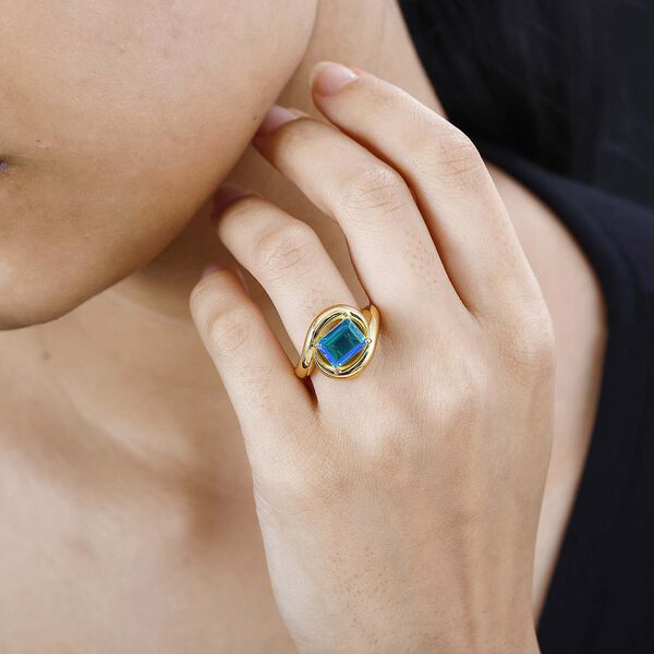 Pfau Triplett Quarz Ring - 2,92 ct. image number 3