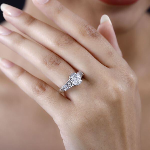 Moissanit Ring - 2,08 ct. image number 2