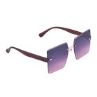 Sonnenbrille mit UV400-Schutz, lila Farbverlauf, Gläsergröße, H61mm, Stegbreite 18mm, Bügellänge 145mm image number 3