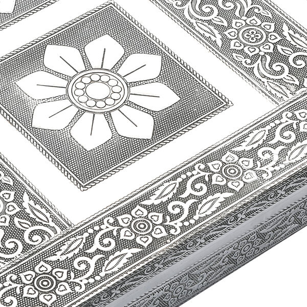 Schmuckaufbewahrungsbox im Vintage-Look, Eulen-Prägung image number 6