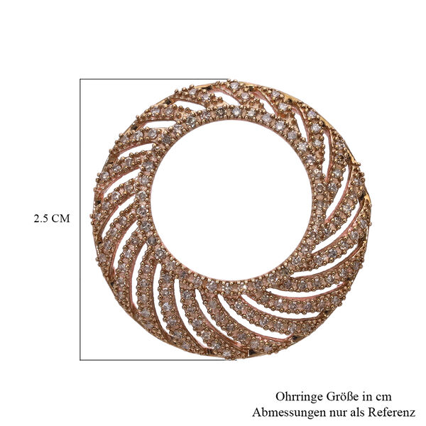 Natürlicher Champagner Diamant-Anhänger - 0,50 ct. image number 5