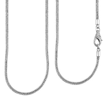 Tulang Naga Halskette in 925 Silber, 45cm