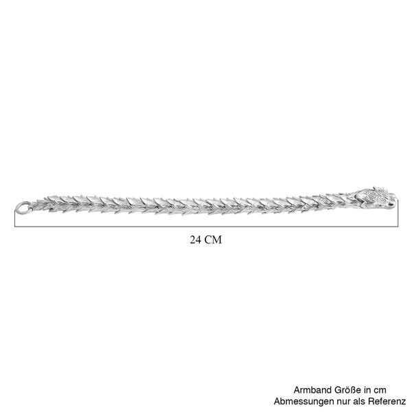 D'Joy Royal Bali - 925 Silber Drachen Armband, 19 cm image number 7