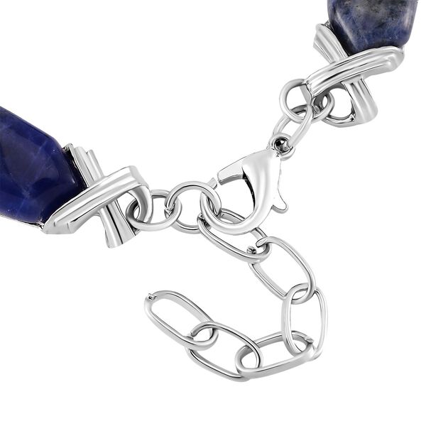 Schwarzes Obsidian 15,25+2,5cm Armband - 65 ct. image number 5