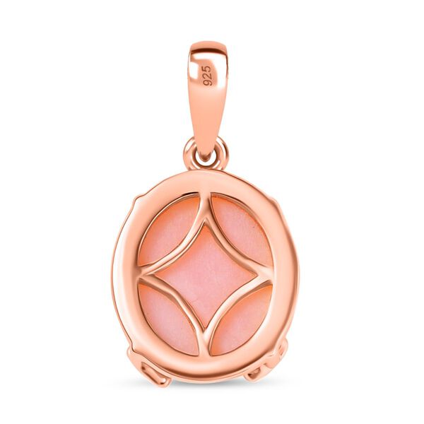 D'Joy AA Vinicunca-Peruanischer Opal Anh&auml;nger 925 Silber 750 ros&eacute;vergoldet ca. 4,04 ct. image number 5