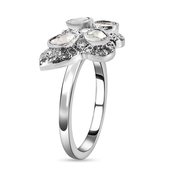 Weißer Polki Diamant-Ring - 0,50 ct. image number 5