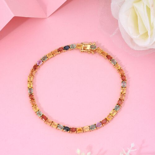Mehrfarbiges Saphir Armband - 9,81 ct. image number 1