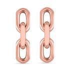 Reiner Edelstahl IP Rosa PlattierungOhrringe ca. 9,00g