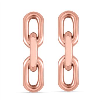 Reiner Edelstahl IP Rosa PlattierungOhrringe ca. 9,00g