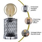 Vintage Edison Lampe aus Glas, Grau image number 3