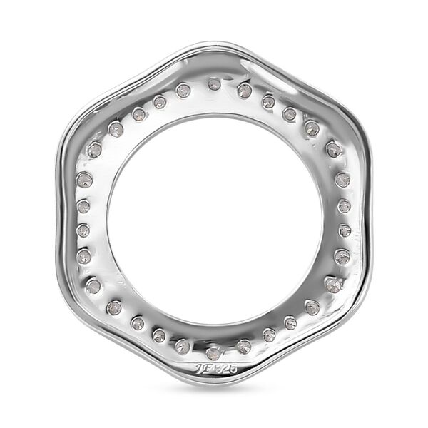 J Francis gefertigt mit SWAROVSKI- Swarovski Zirkonia Anhänger image number 5