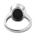 Schwarzer Onyx Ring  (Größe 16.00) ca. 5,08 ct image number 5