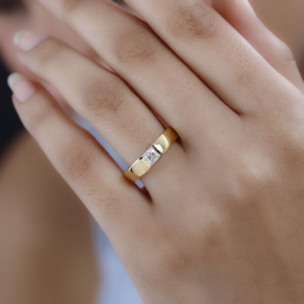 Moissanit Ring - 0,37 ct. image number 9