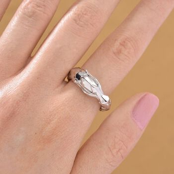 RHAPSODY - 950 Platin Drachen Ring (Gr&ouml;&szlig;e 19.00) ca. 8,43g