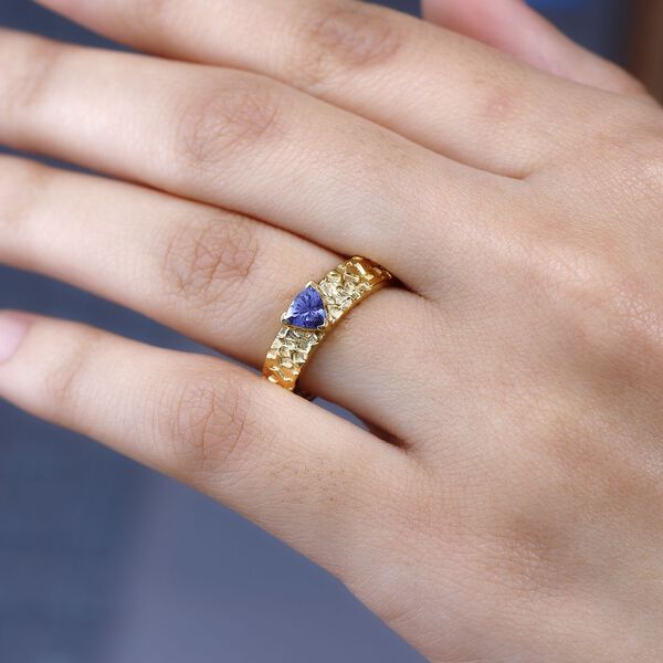 Tansanit Ring - 0,46 ct. image number 2