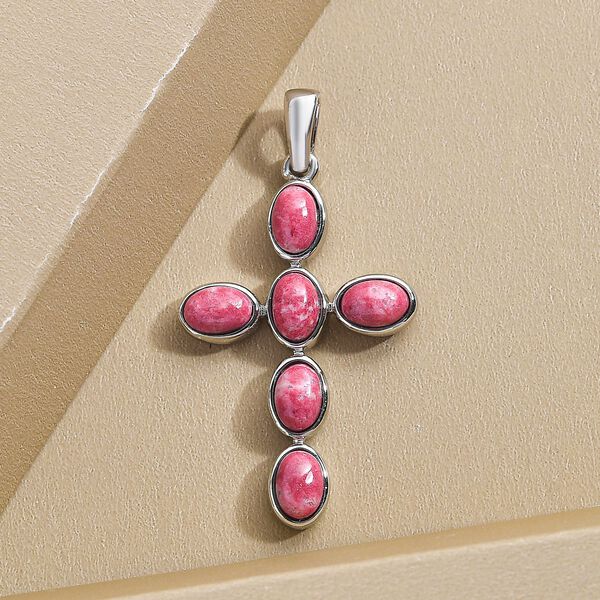 Norwegischer Thulit- Anh&auml;nger - (4,34 ct.) image number 3