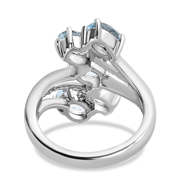 Himmelblauer Topas-Ring - 2,74 ct. image number 6