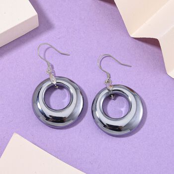 Terahertz Ohrringe 925 Silber rhodiniert ca. 35.00 ct