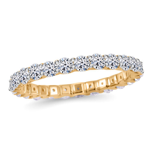 LUXARIANT DIAMOND- SI Labor Diamant Ring in 585 Gelbgold - 2 ct. image number 3