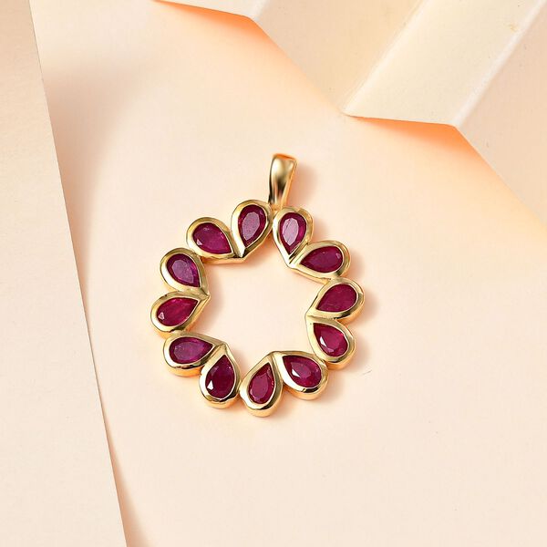 Afrikanischer Rubin-Anhänger - 3,37 ct. image number 2