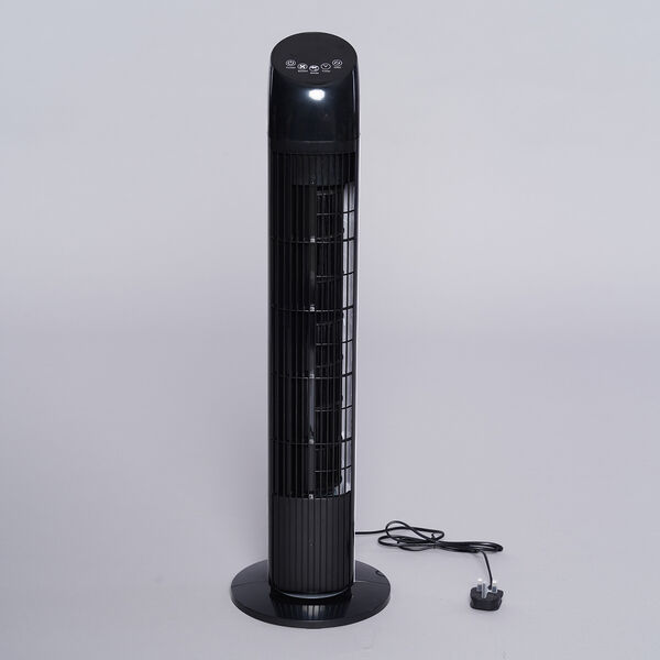Kühlturmventilator, Größe 24x24x83,8 cm, Weiß+Schwarz image number 0