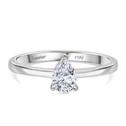 LUXURIANT DIAMOND - Lab Grown Diamant Ring 950 Platin (Größe 18.00) ca. 0.50 ct