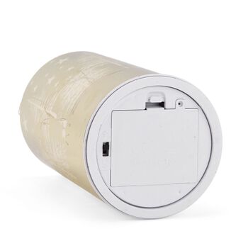 Wintertraum-Kollektion - LED-Tischlampe mit Drehfunktion, Rentier- und Tannenbaum-Motiv, Gold