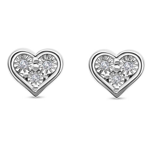 Diamant Ohrstecker - 0,03 ct. image number 0