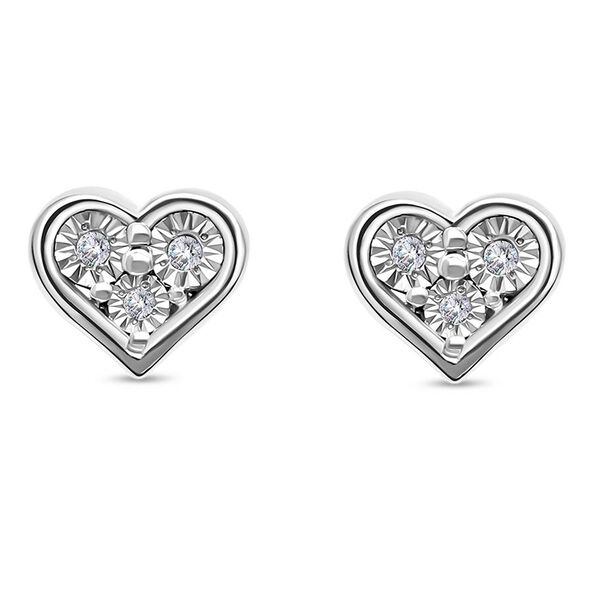 Diamant Ohrstecker - 0,03 ct.