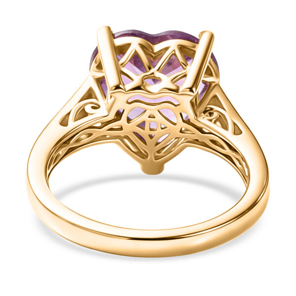 D'Joy AA Rose De France Amethyst Ring und Anh&auml;nger mit 50cm Kette image number 12