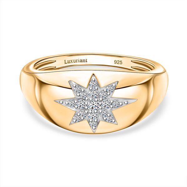 LUXURIANT SI-GH Labor Diamant Ring - 0,15 ct.