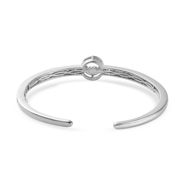 Moissanit Armreif, 925 Silber rhodiniert image number 6