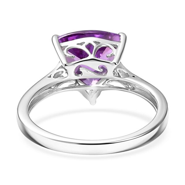 AAA Lab Grown Farbwechsel-Saphir Ring 417 Gold (Gr&ouml;&szlig;e 16.50) ca. 2.50 ct image number 4