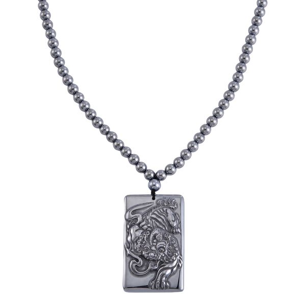 Terahertz Halskette ca. 53.25 cm 925 Silber rhodiniert ca. 295.70 ct