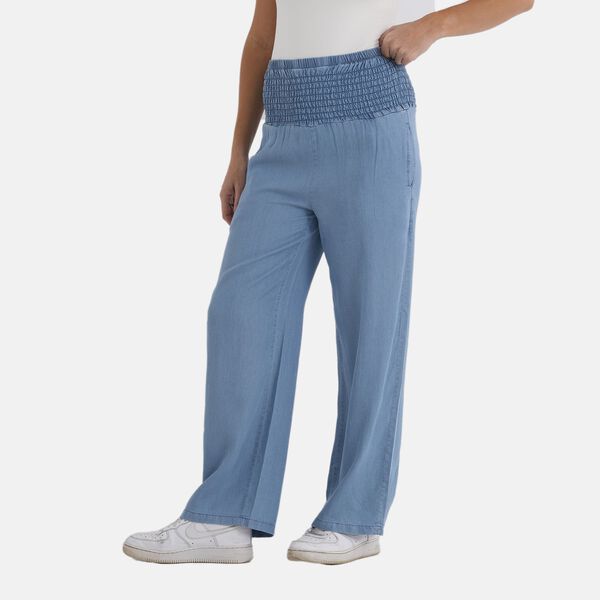  La Marey Elastic wide leg Denim trouser image number 3